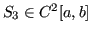 $ S_3 \in C^2[a,b] $